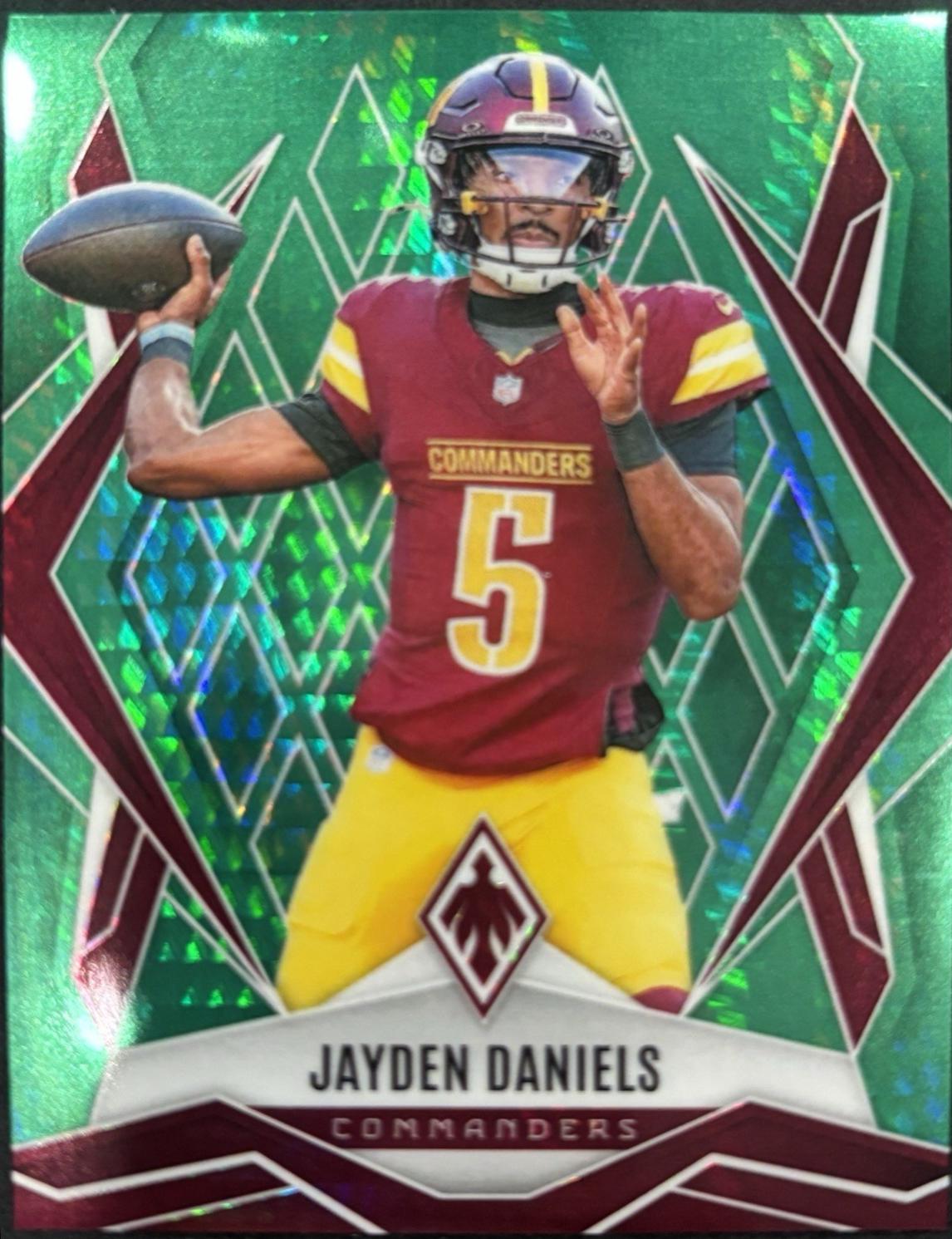 Jayden Daniels [Green Hyper] #8