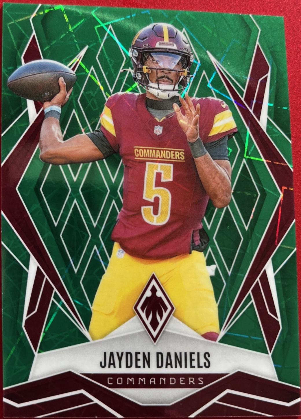Jayden Daniels [Green Lazer] #8