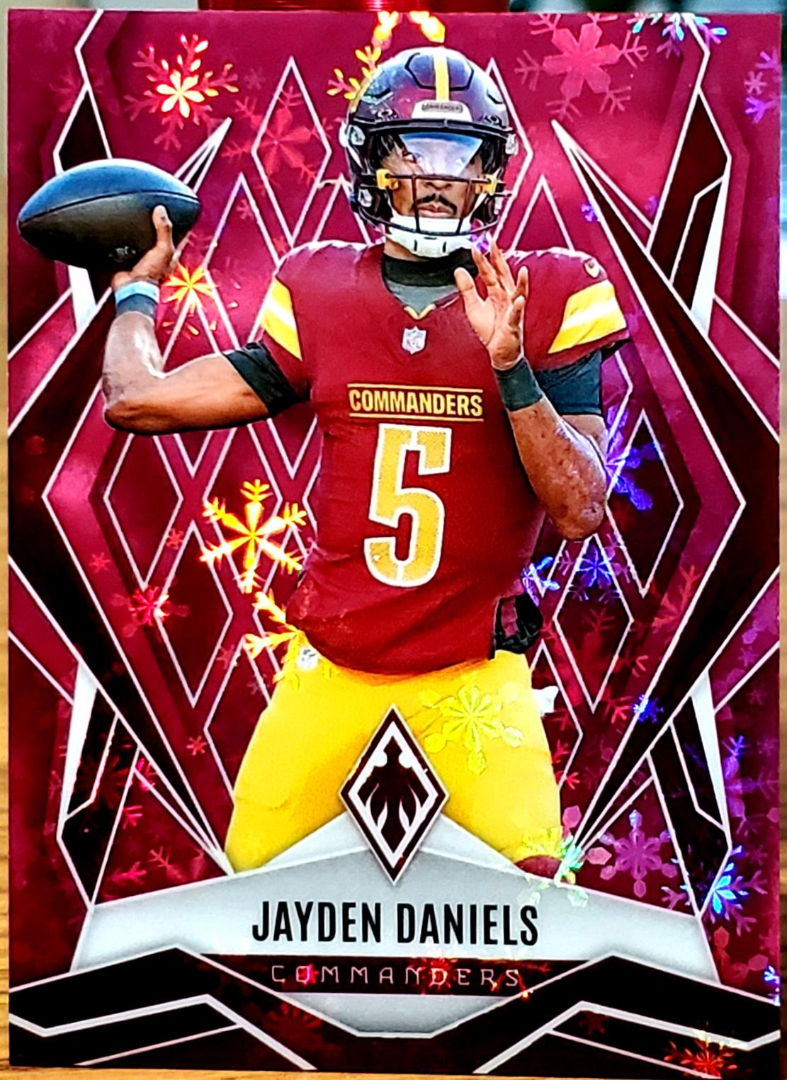 Jayden Daniels [Pink Winter] #8