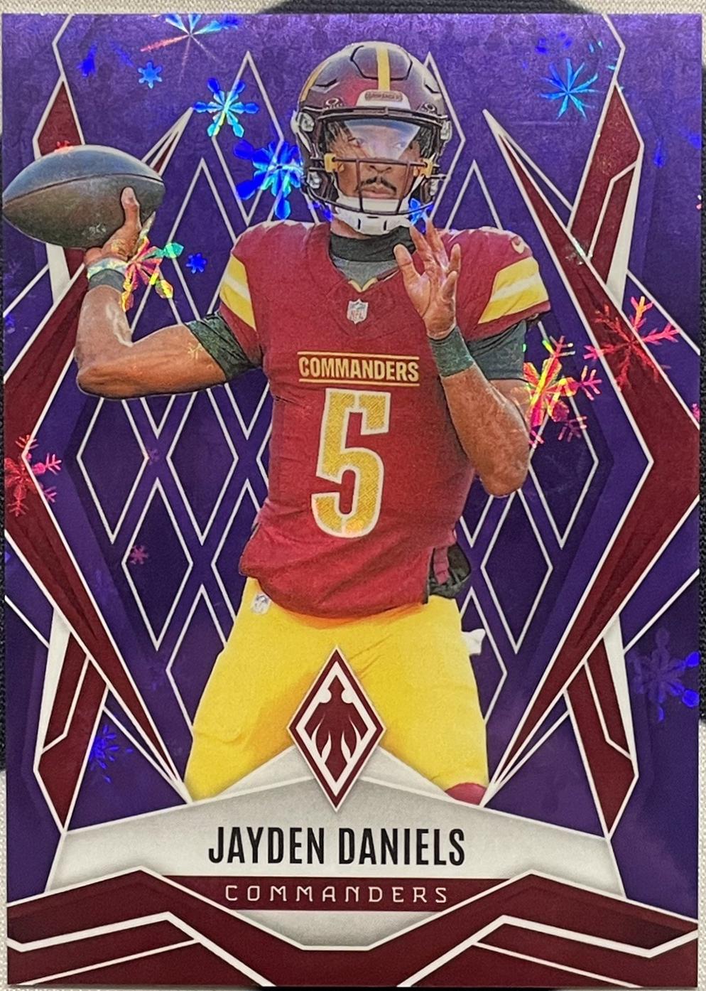 Jayden Daniels [Purple Winter] #8
