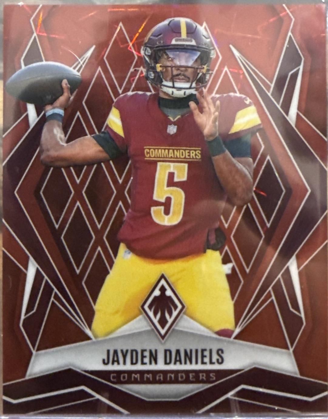 Jayden Daniels [Red Lazer] #8