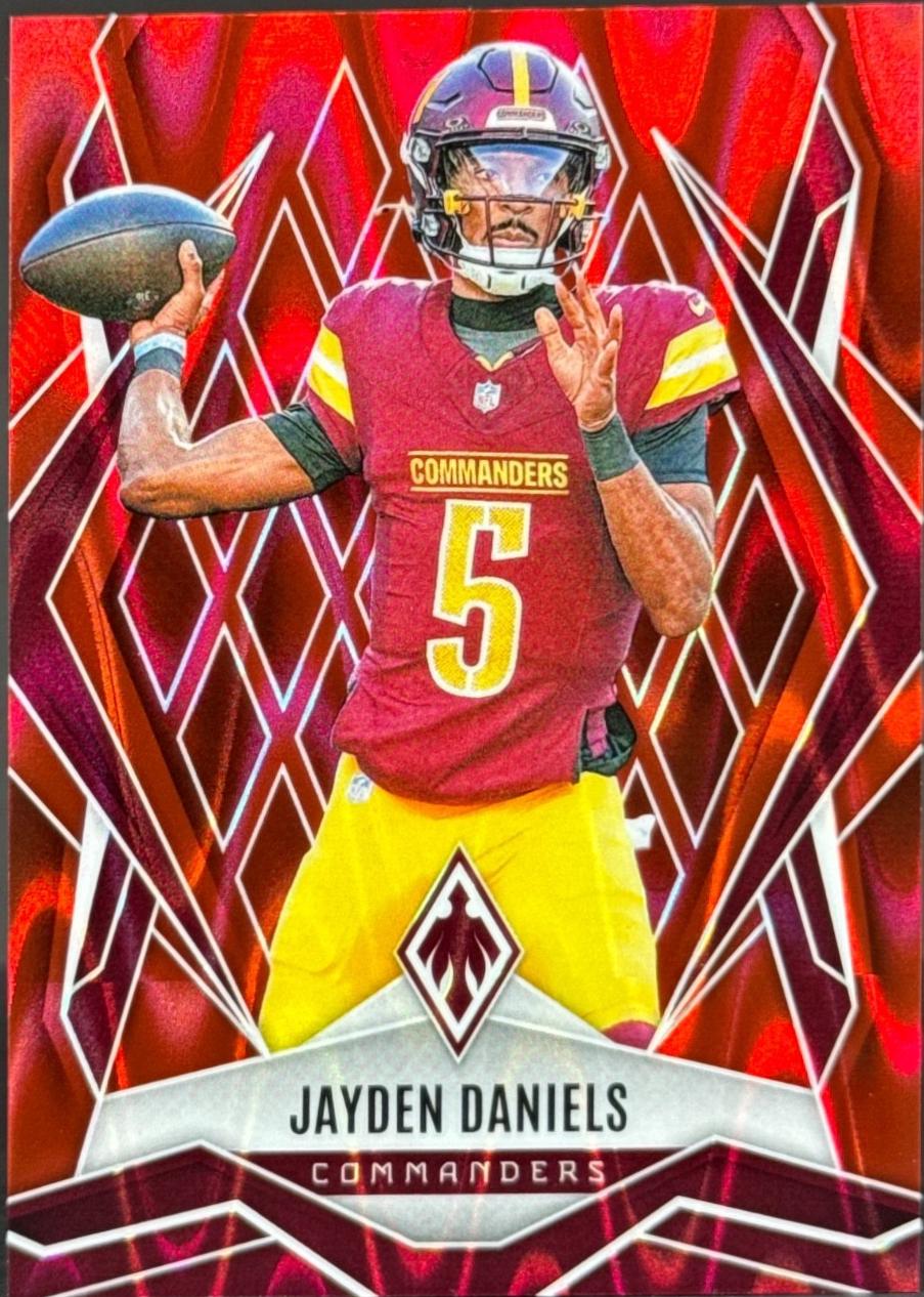 Jayden Daniels [Red Seismic] #8