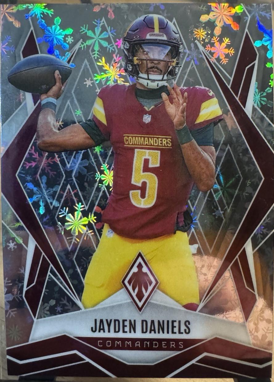 Jayden Daniels [Silver Winter] #8