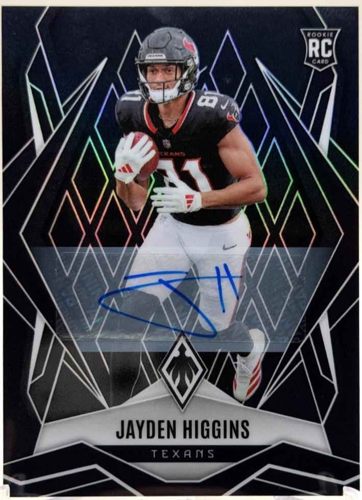 Jayden Higgins [Black Autograph] #180