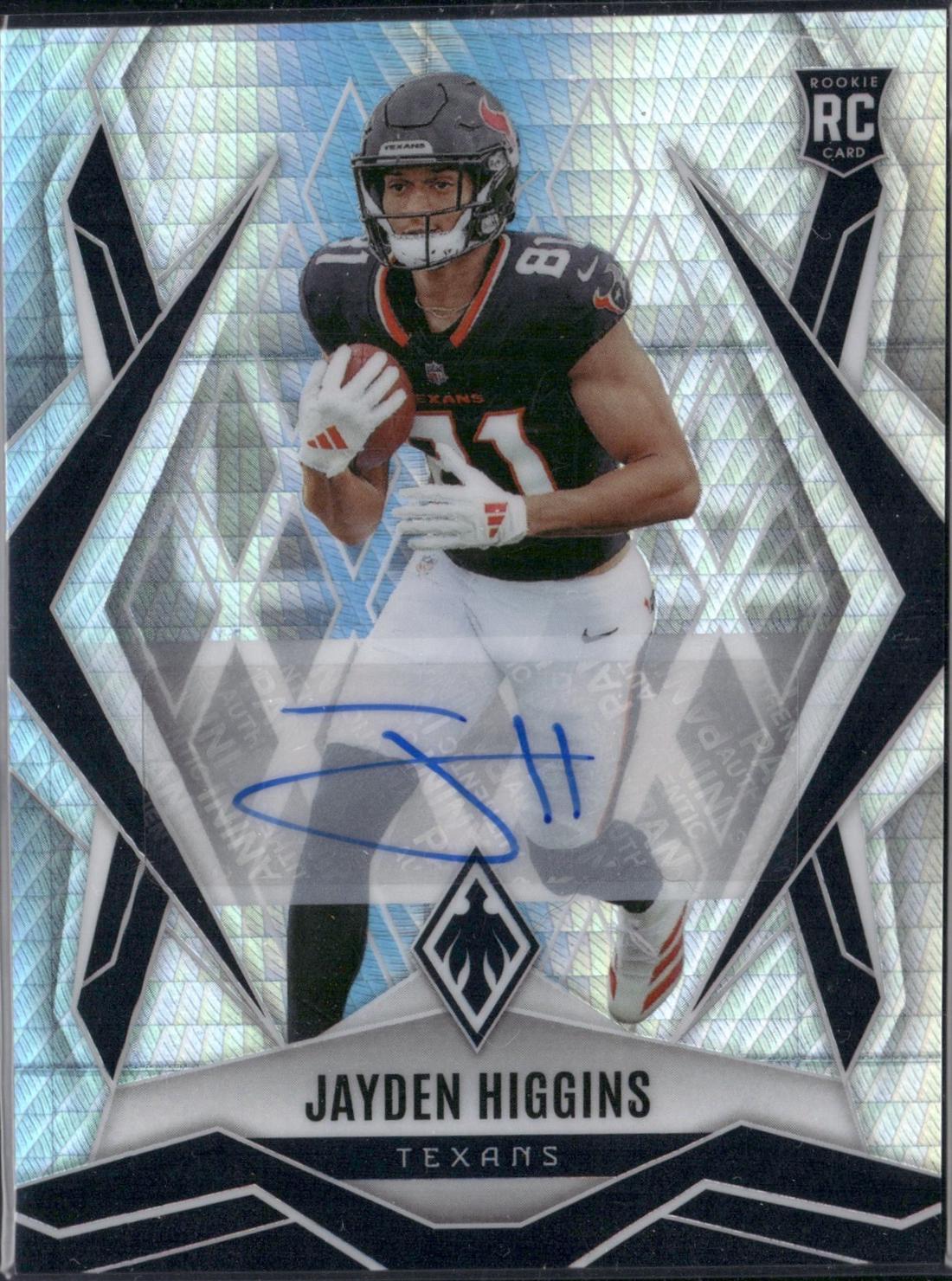 Jayden Higgins [Hyper Autograph] #180