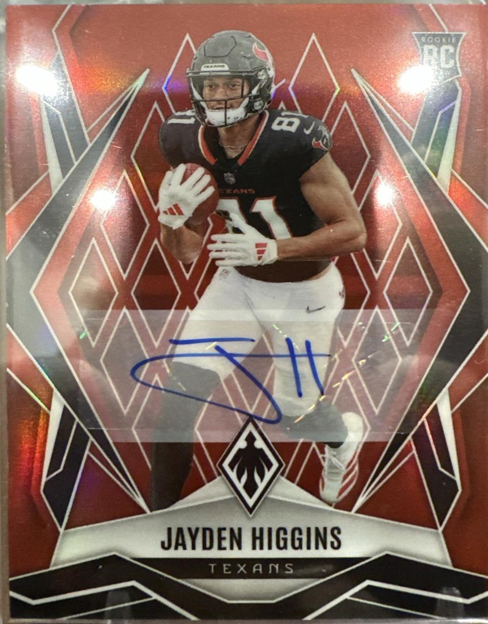 Jayden Higgins [Red Autograph] #180
