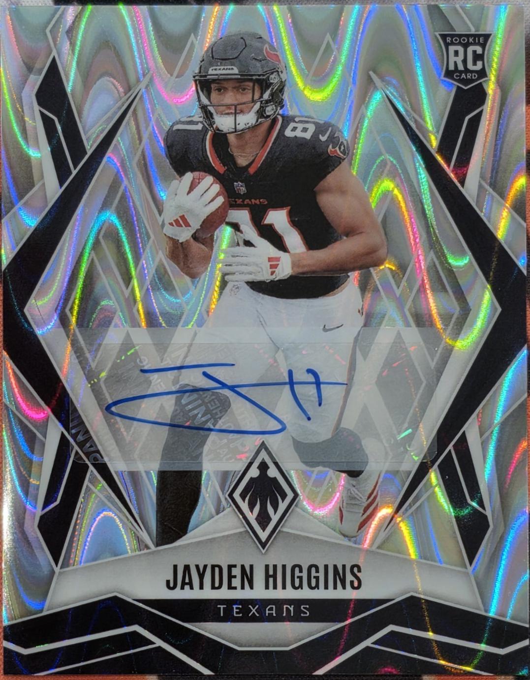 Jayden Higgins [Seismic Autograph] #180