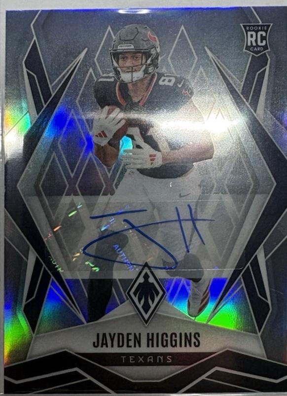 Jayden Higgins [Silver Autograph] #180