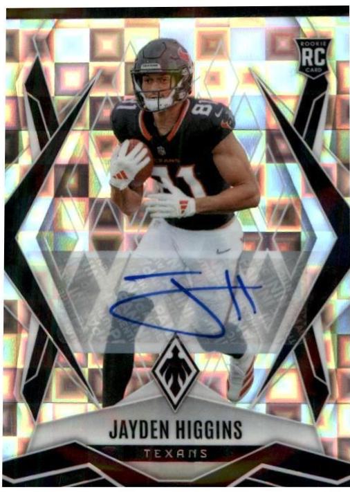 Jayden Higgins [Silver Pandora Autograph] #180