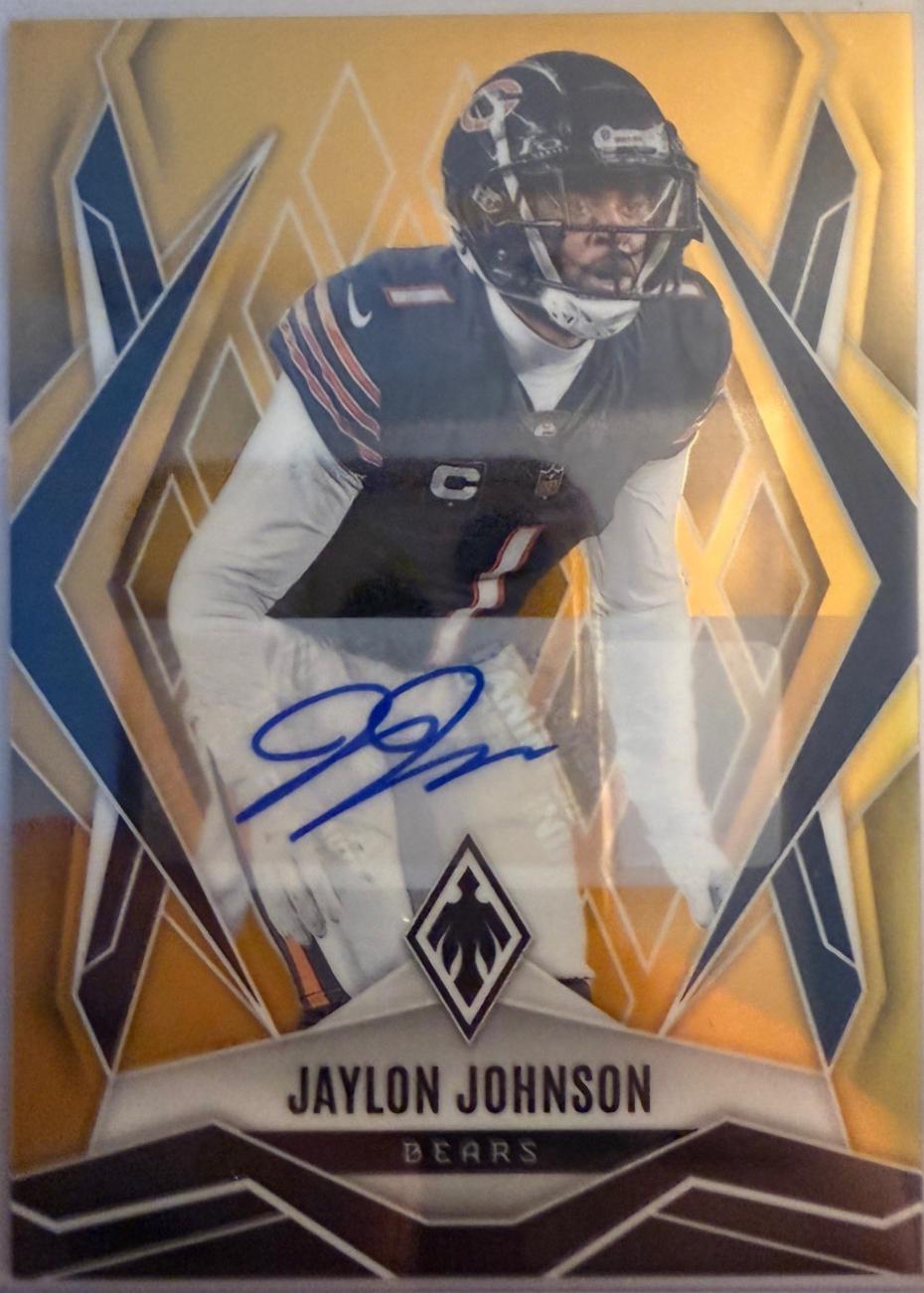 Jaylon Johnson [Gold Autograph] #45