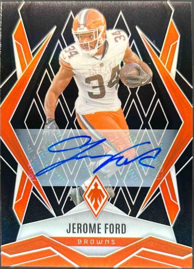 Jerome Ford [Black Autograph] #3
