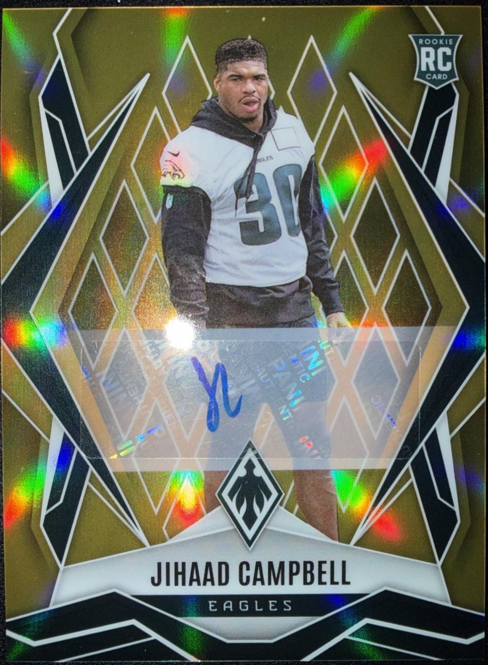 Jihaad Campbell [Gold Autograph] #235