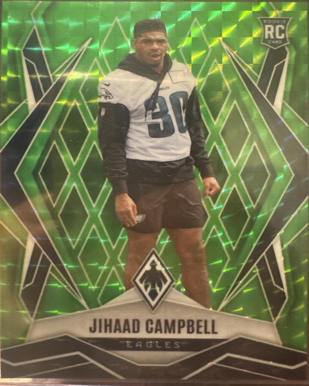 Jihaad Campbell [Lime Green Pyramids] #235