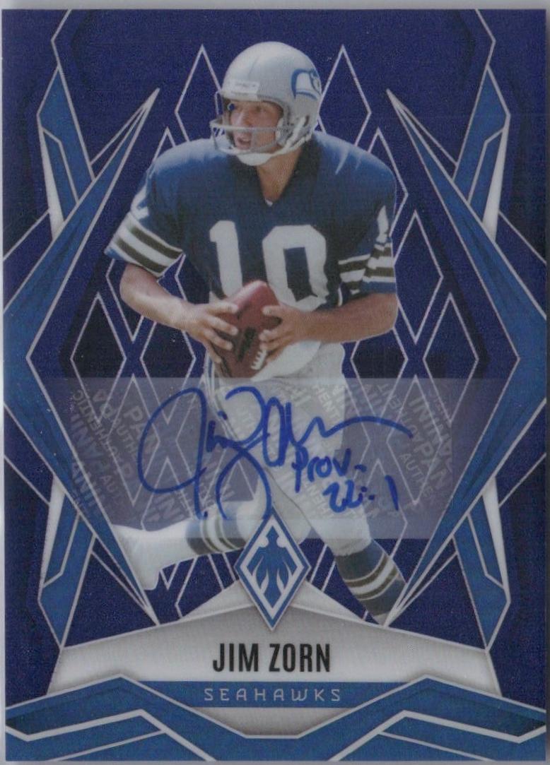 Jim Zorn [Blue Autograph] #139