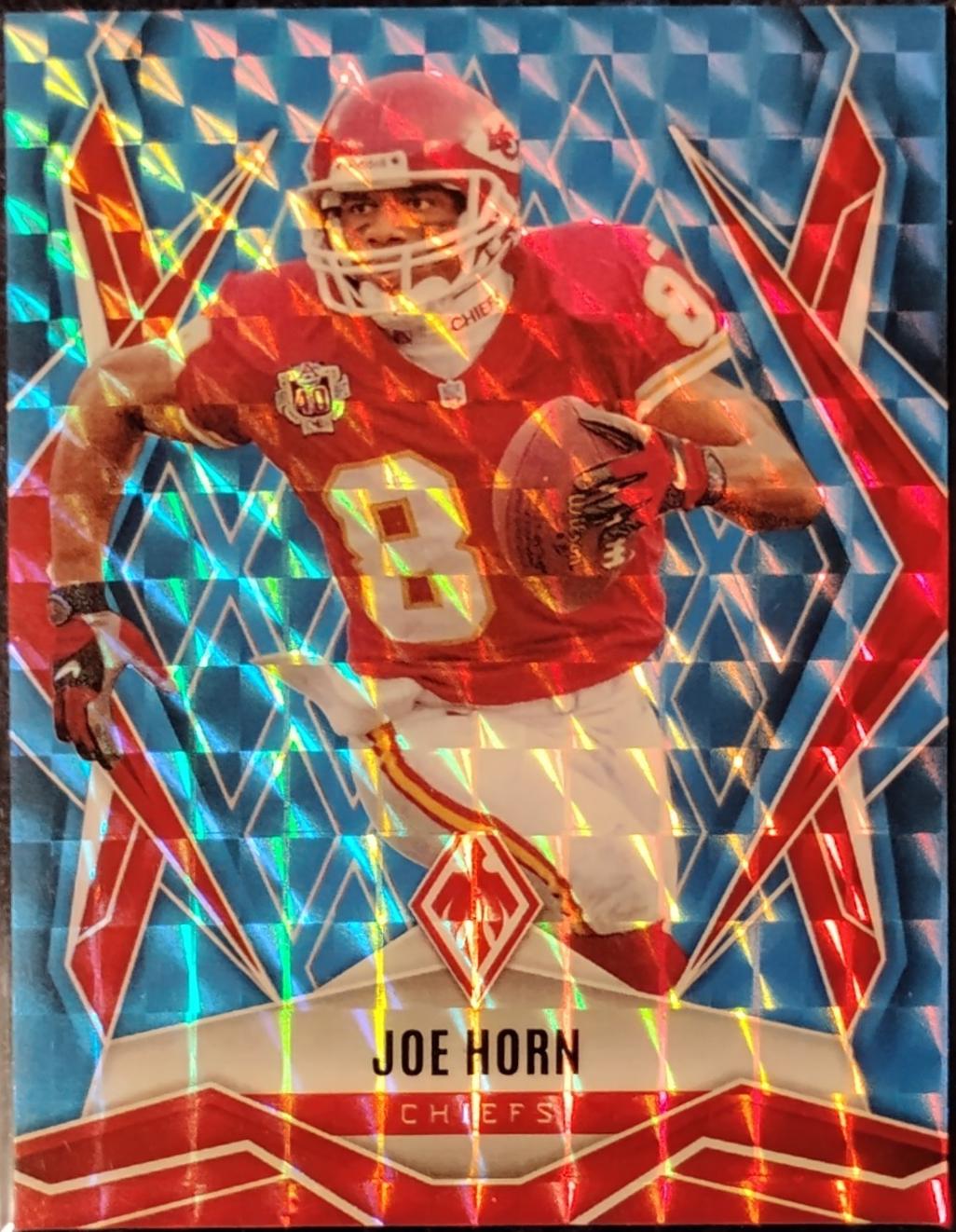 Joe Horn [Light Blue Pyramids] #130