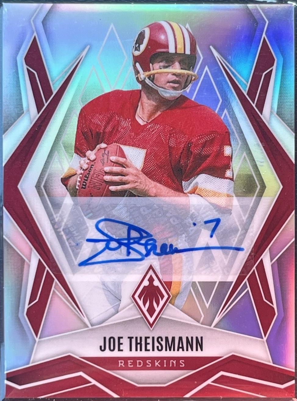 Joe Theismann [Autograph] #71