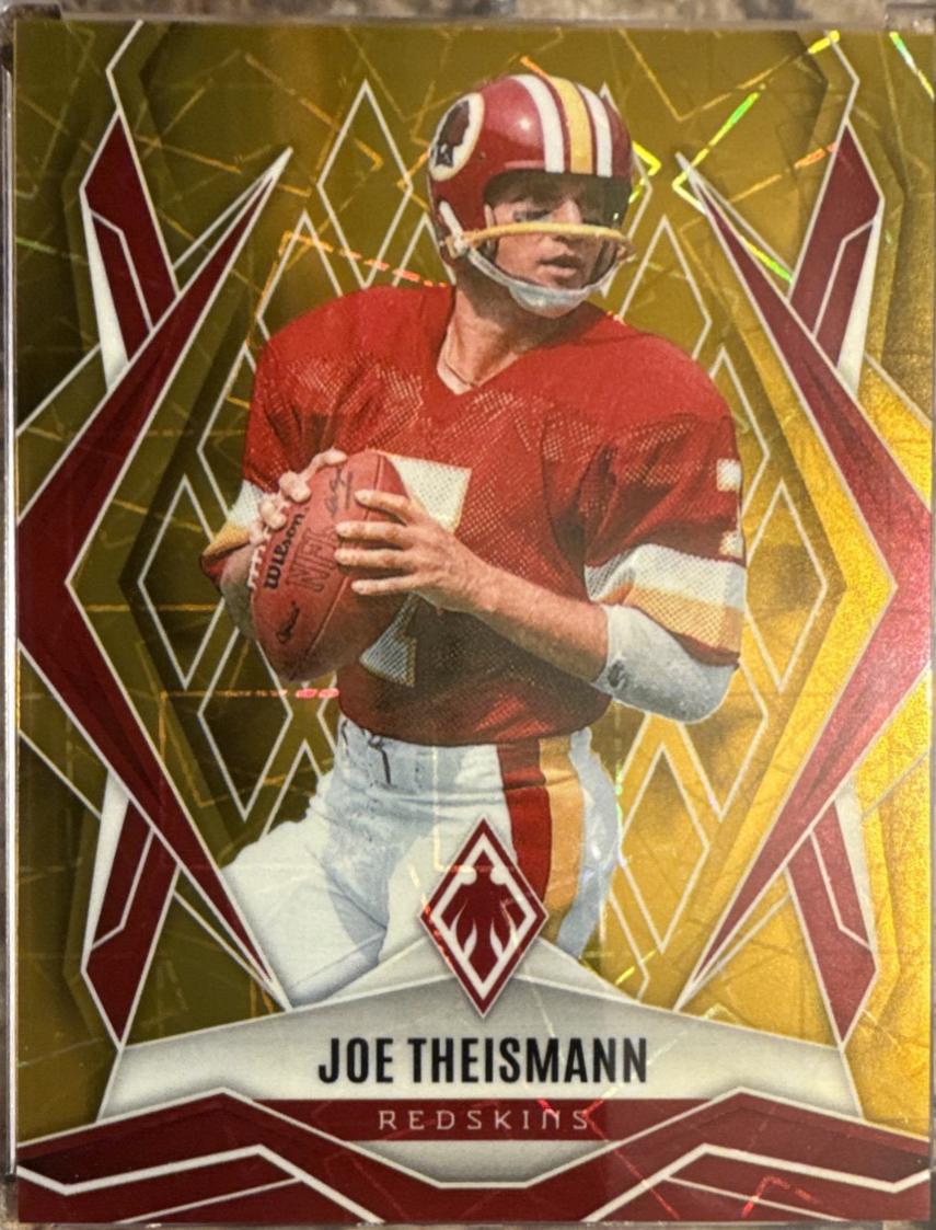 Joe Theismann [Gold Lazer] #71