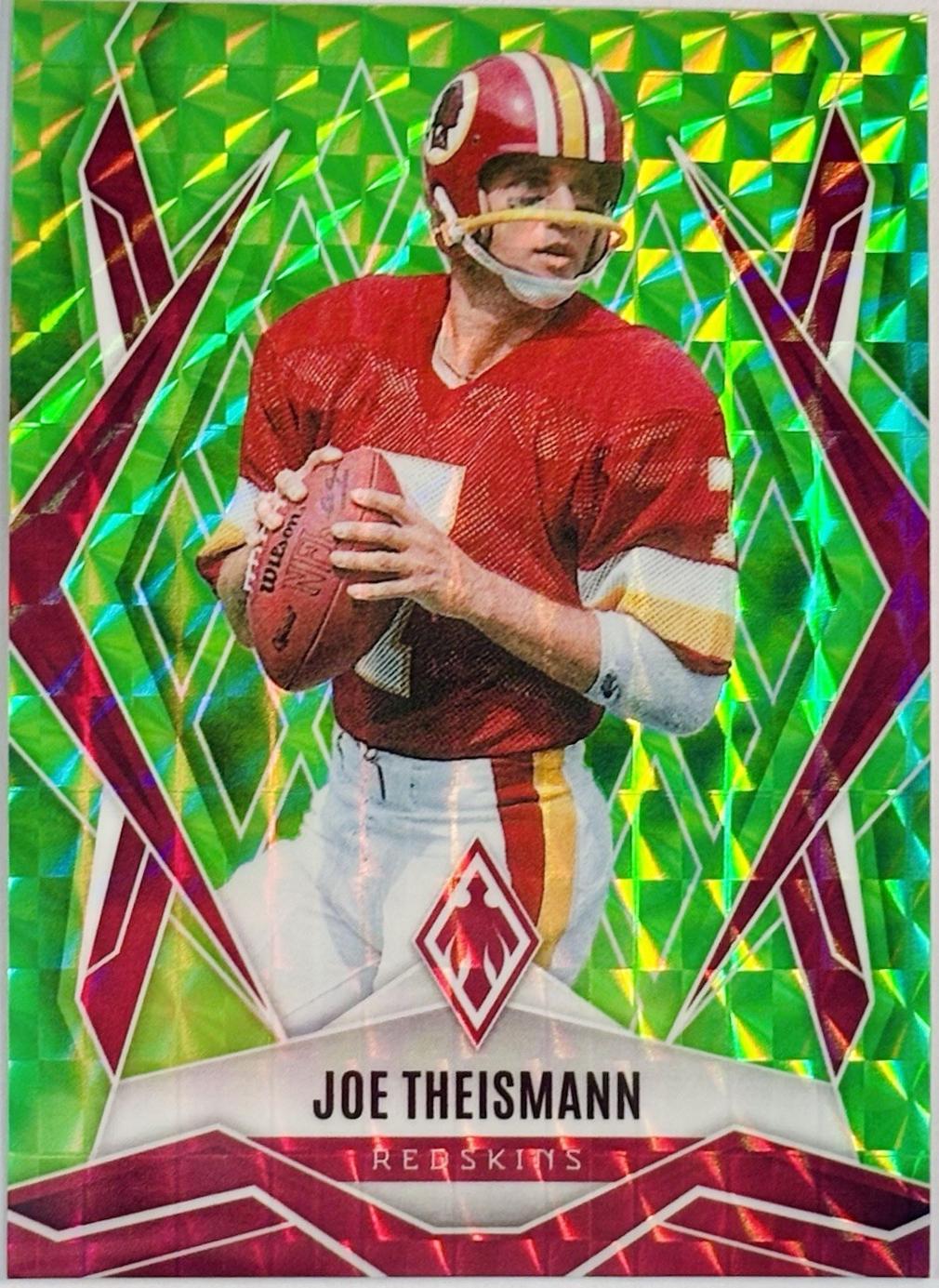 Joe Theismann [Lime Green Pyramids] #71