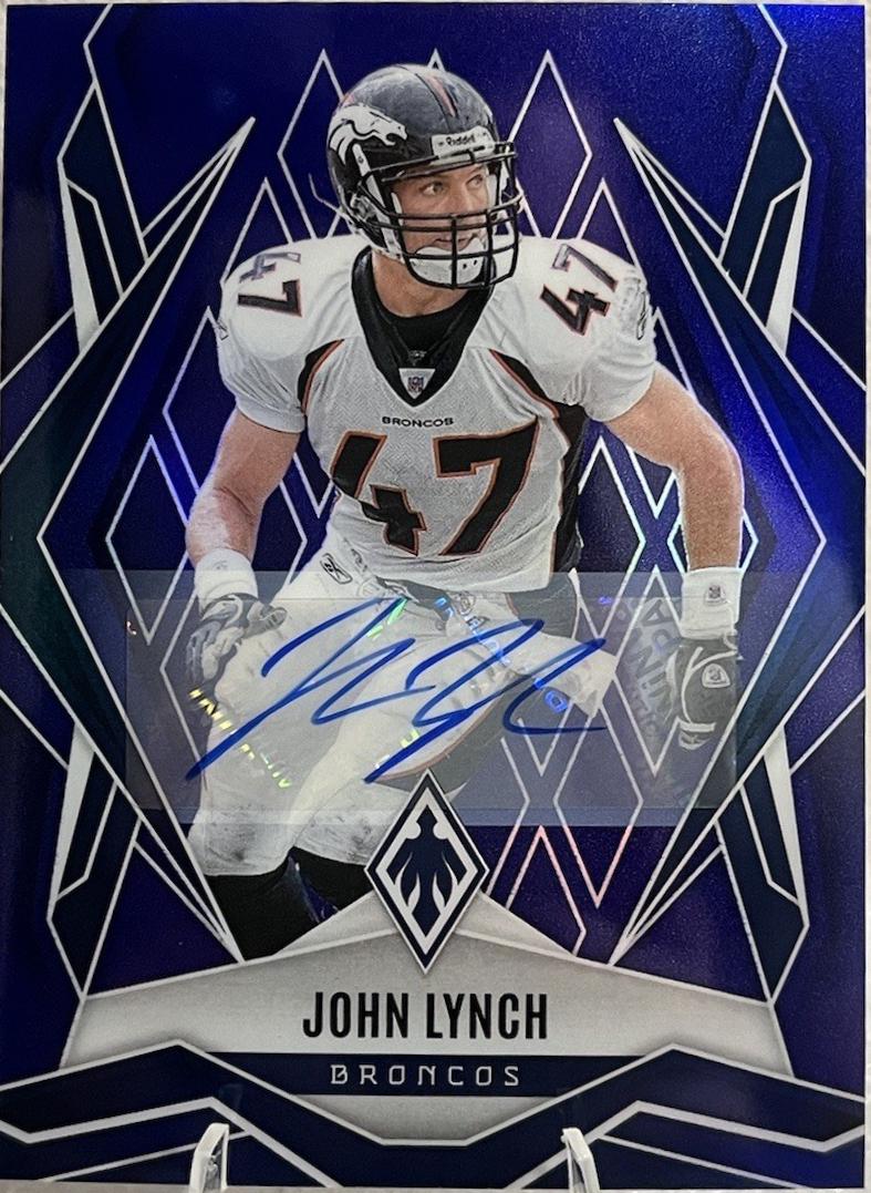 John Lynch [Blue Autograph] #131