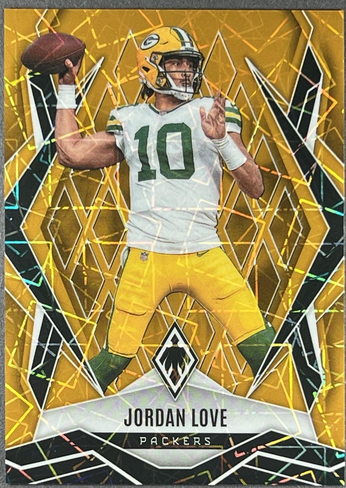 Jordan Love [Gold Lazer] #117