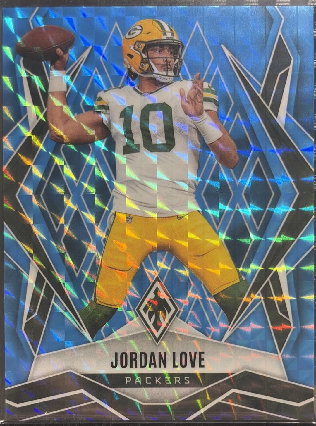 Jordan Love [Light Blue Pyramids] #117