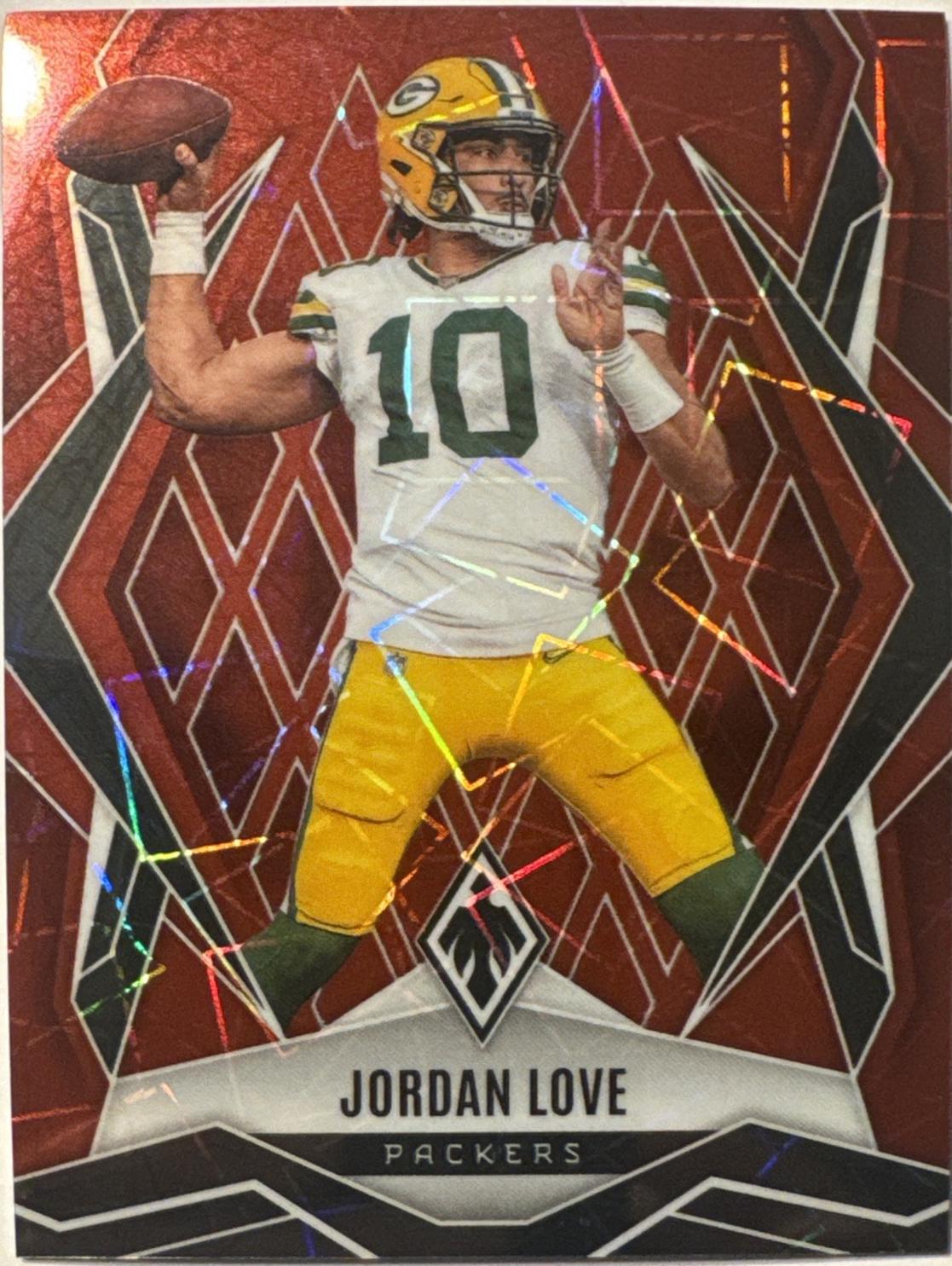 Jordan Love [Red Lazer] #117