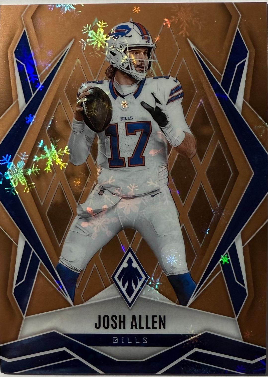 Josh Allen [Bronze Winter] #129