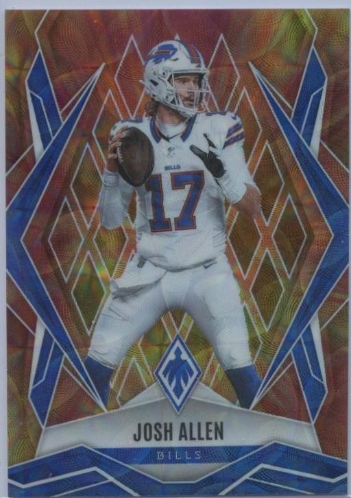 Josh Allen [Fire Burst] #129