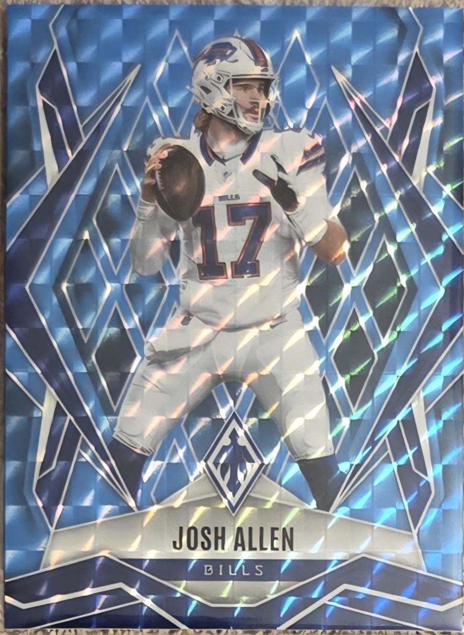Josh Allen [Light Blue Pyramids] #129