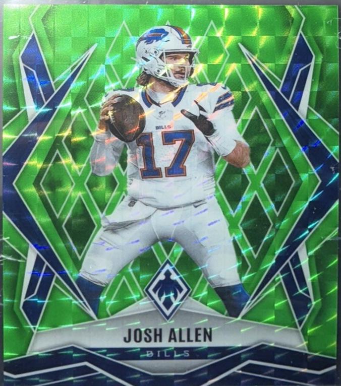 Josh Allen [Lime Green Pyramids] #129