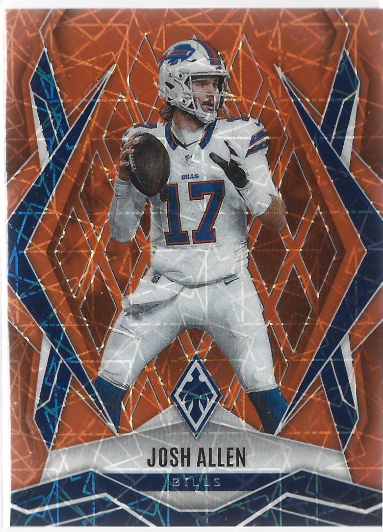 Josh Allen [Orange Lazer] #129