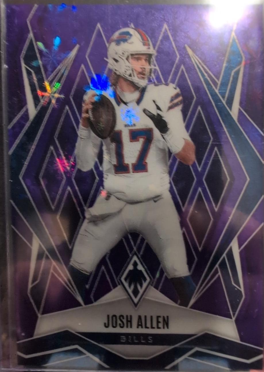 Josh Allen [Purple Winter] #129