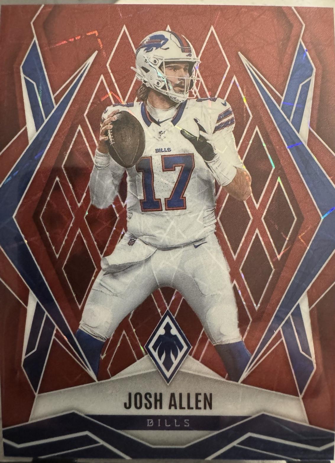 Josh Allen [Red Lazer] #129
