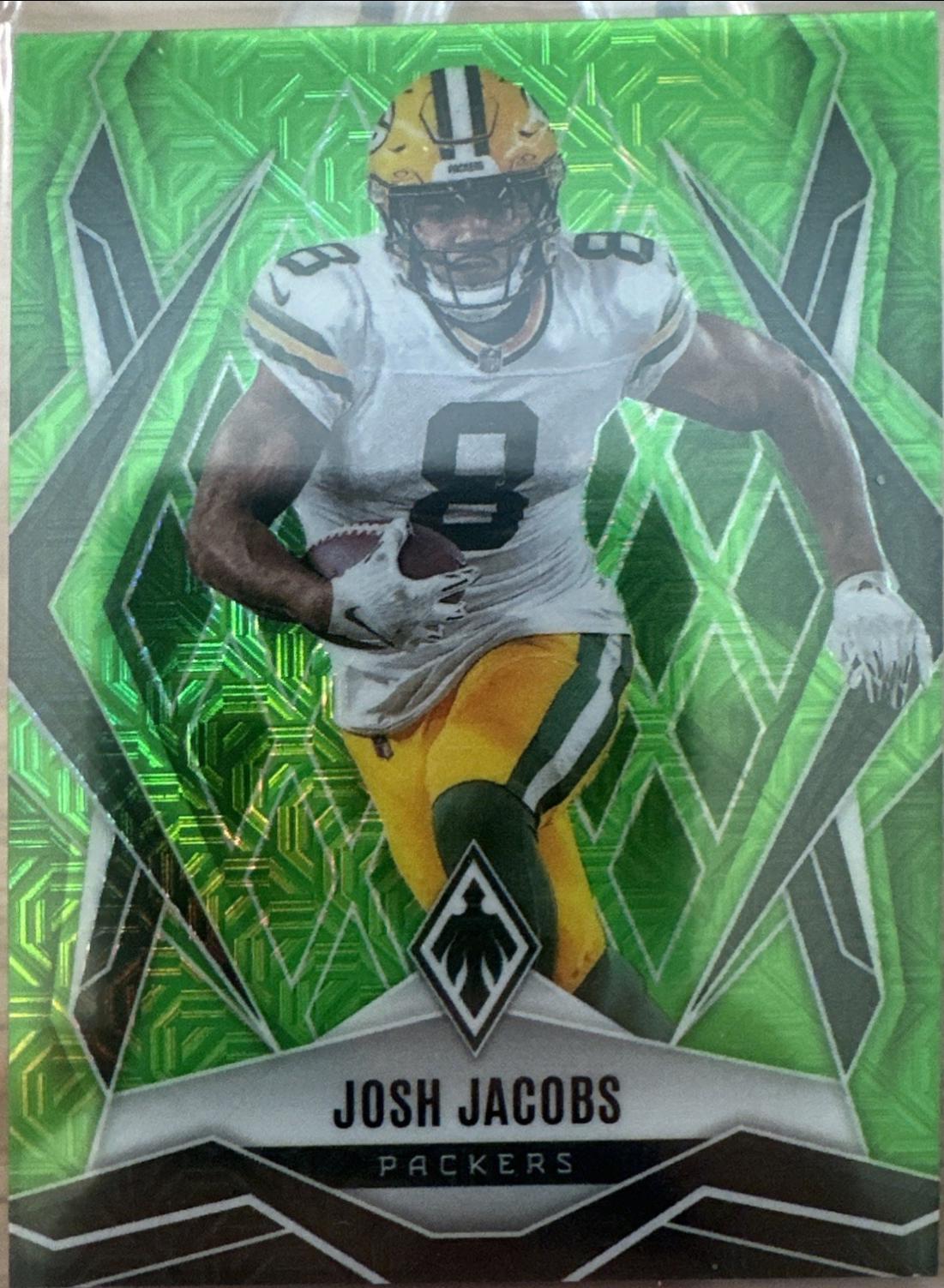 Josh Jacobs [Lime Green Mojo] #5