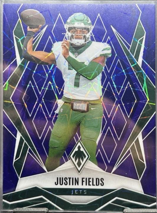 Justin Fields [Blue Lazer] #107