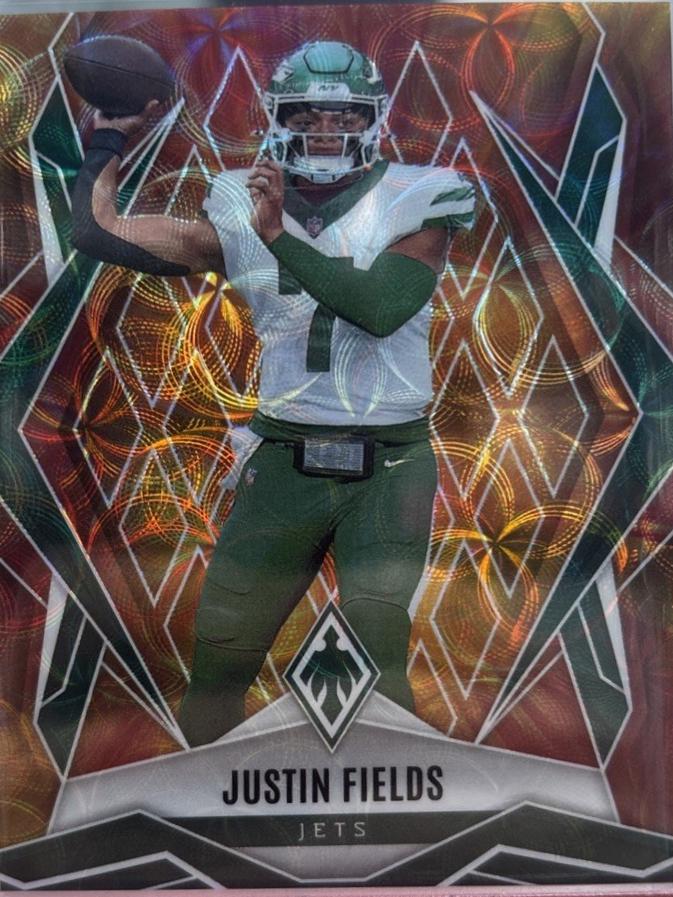 Justin Fields [Fire Burst] #107