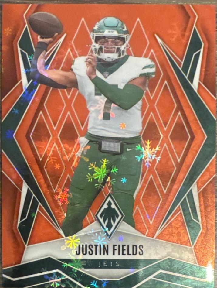 Justin Fields [Orange Winter] #107