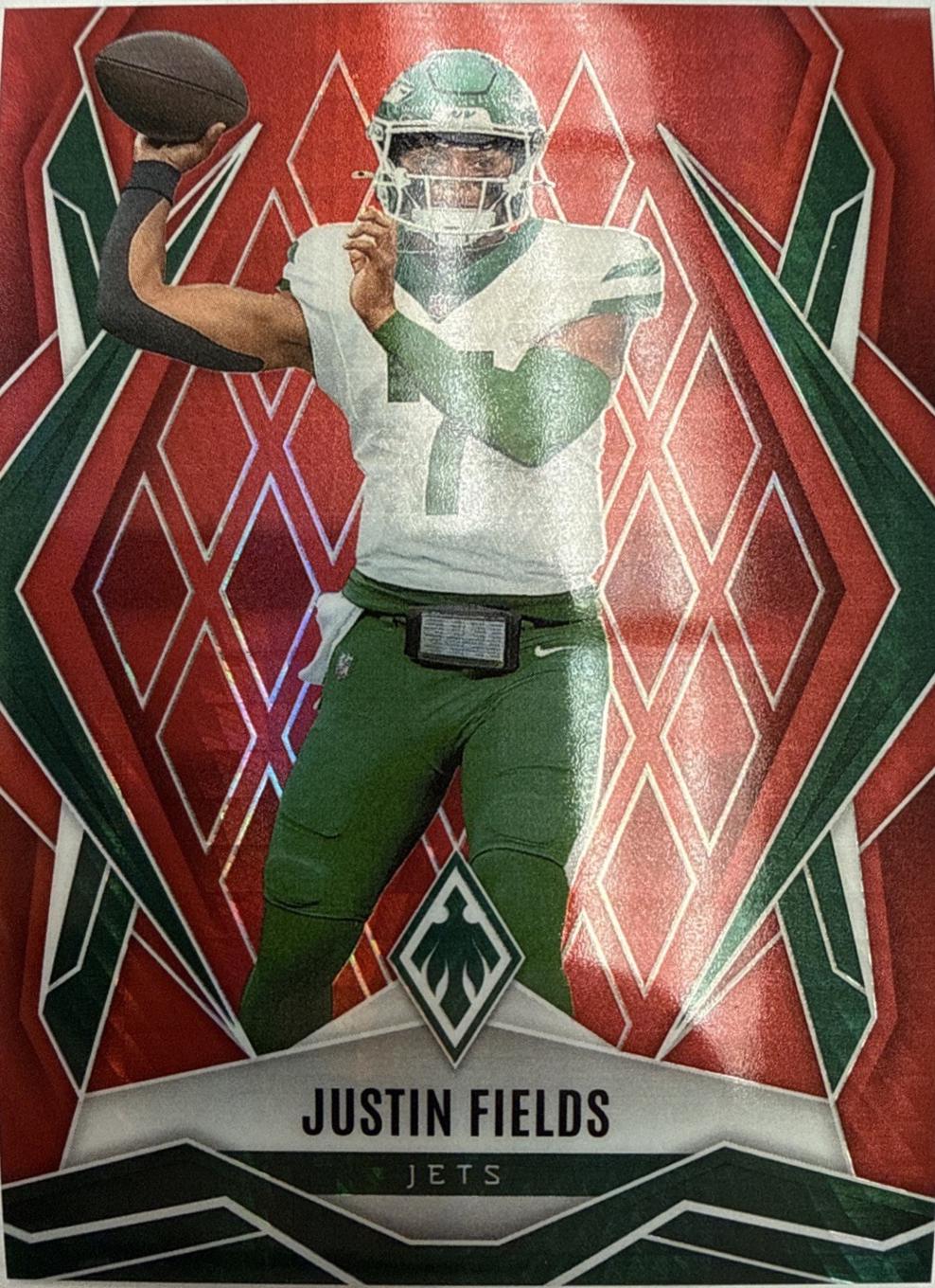 Justin Fields [Red Winter] #107