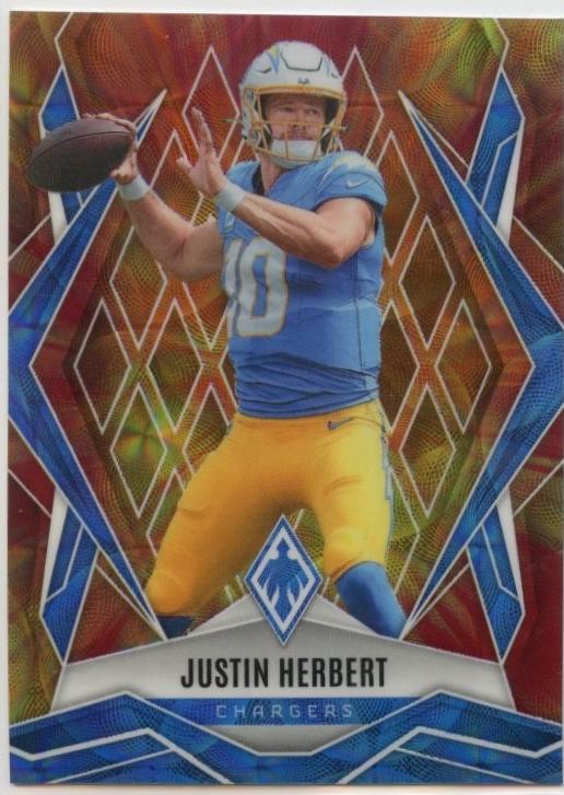 Justin Herbert [Fire Burst] #58
