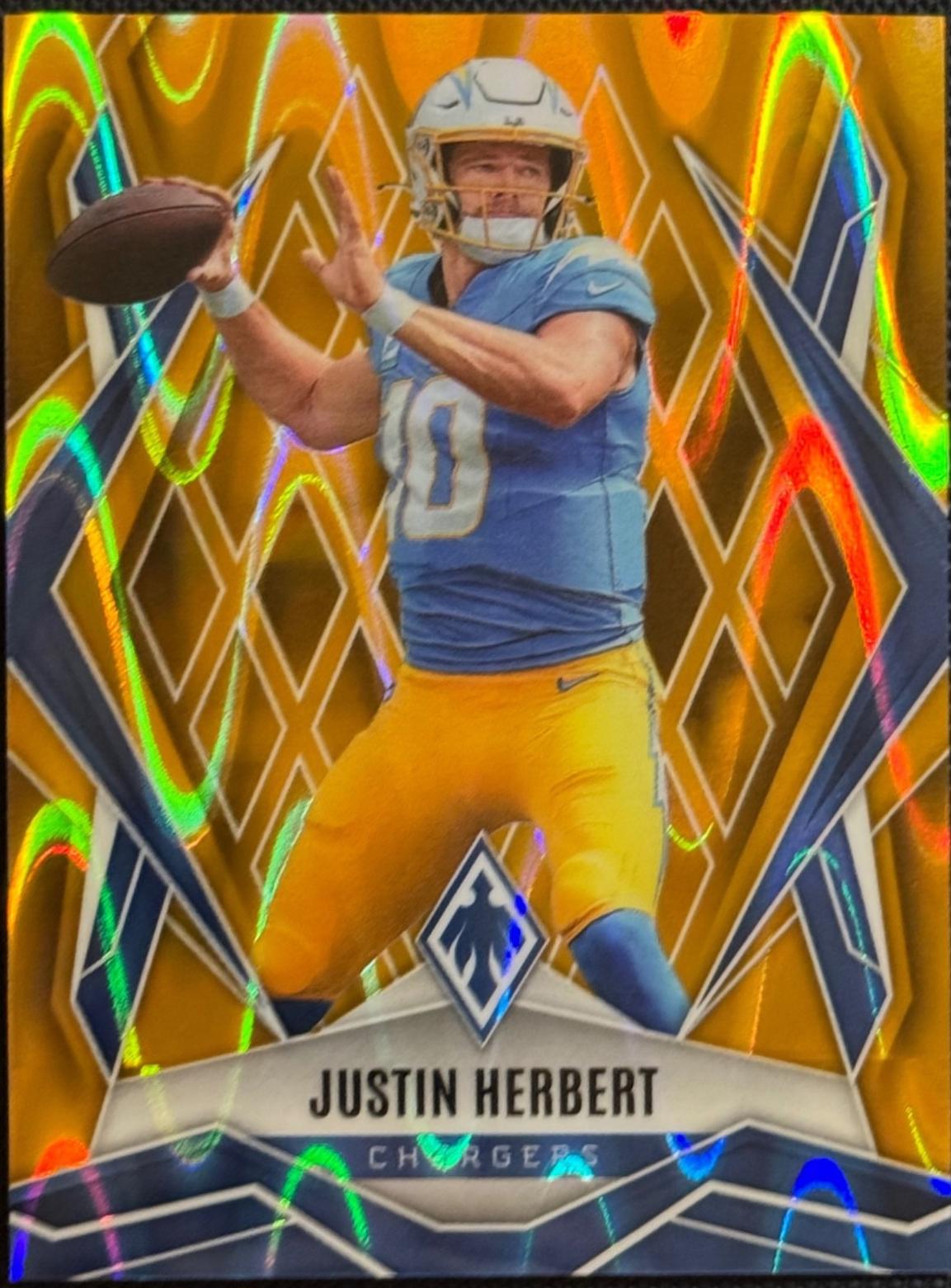 Justin Herbert [Gold Seismic] #58
