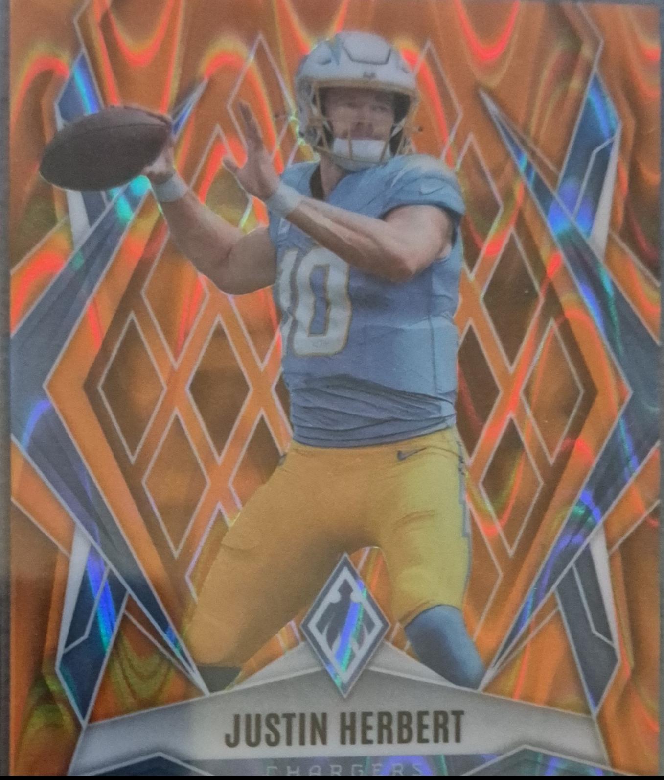 Justin Herbert [Orange Lazer] #58