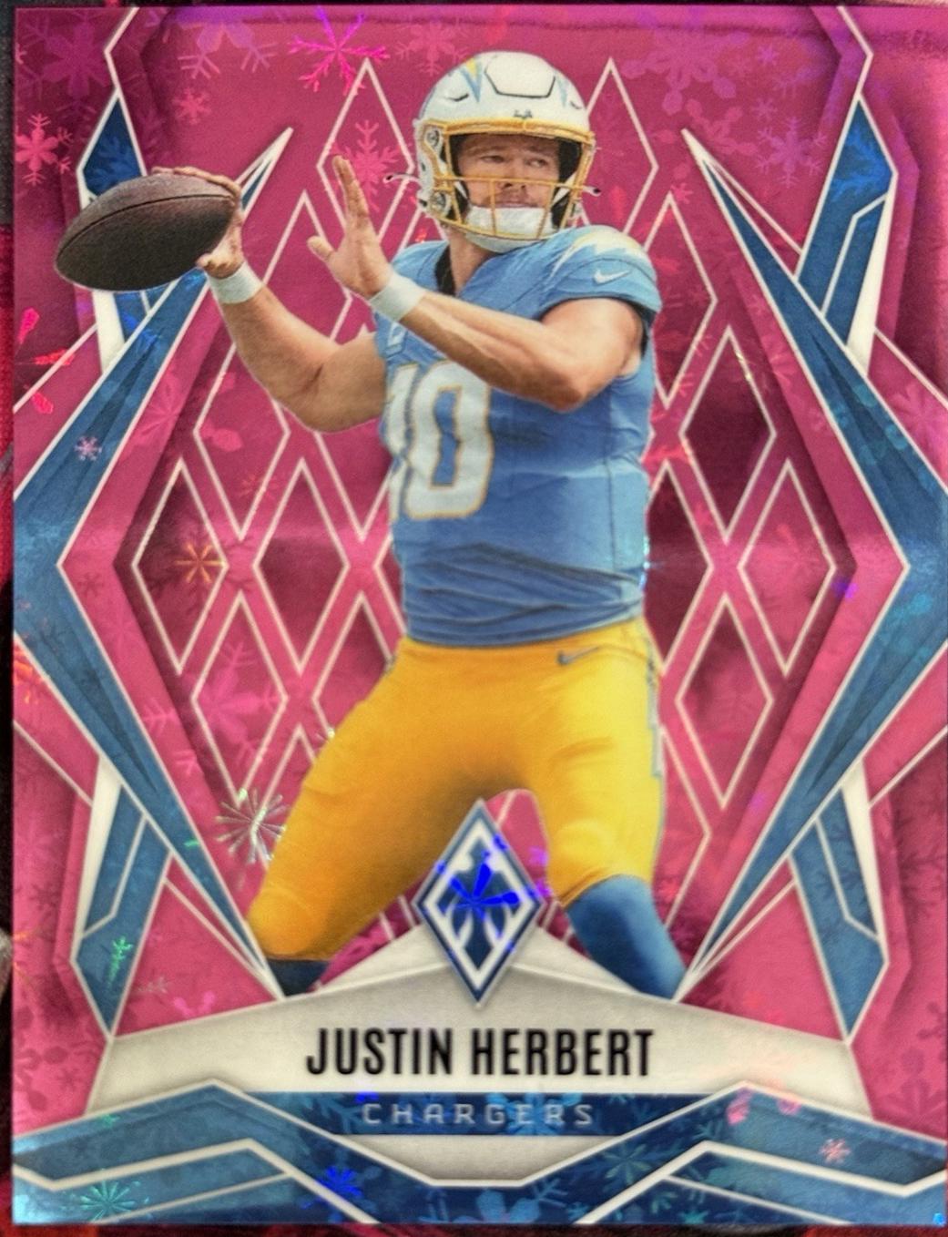 Justin Herbert [Pink Winter] #58