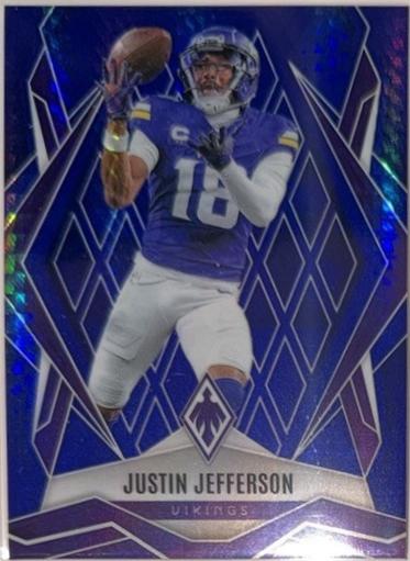 Justin Jefferson [Blue Hyper] #135