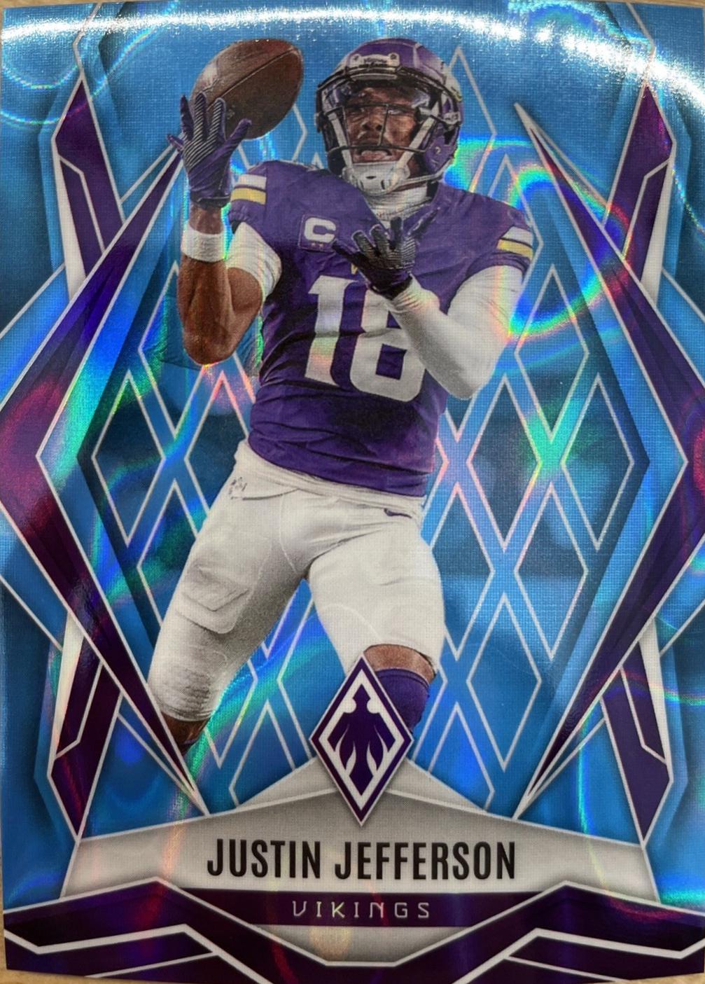 Justin Jefferson [Light Blue Lava] #135