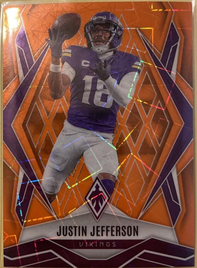 Justin Jefferson [Orange Lazer] #135