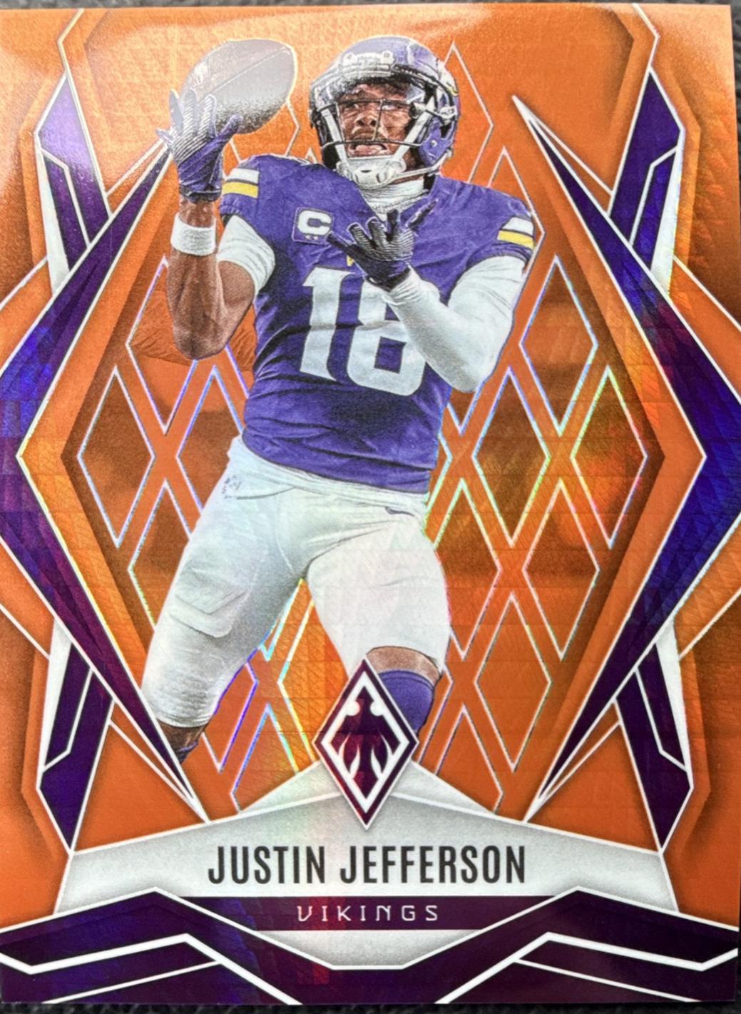 Justin Jefferson [Orange Winter] #135