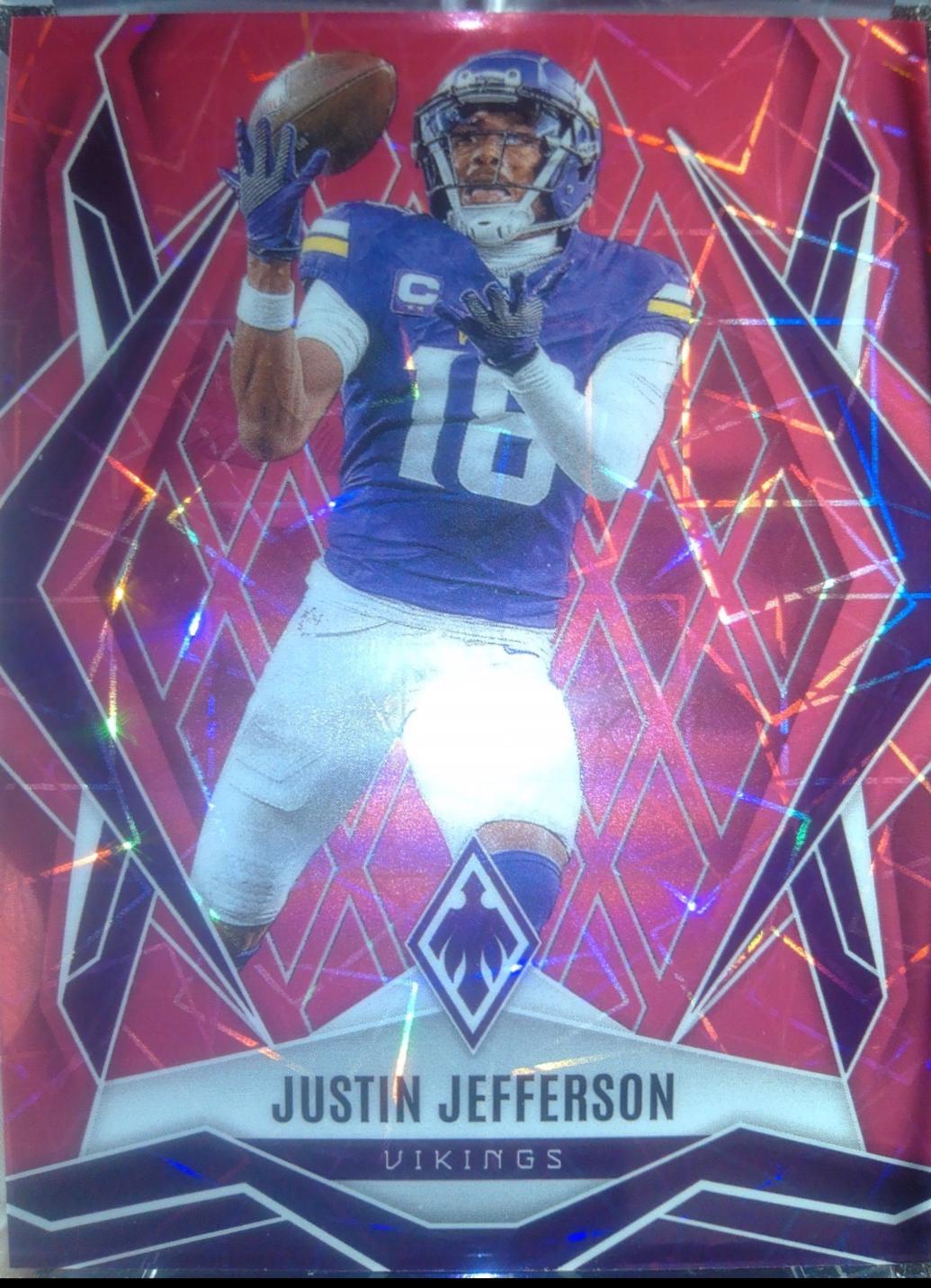 Justin Jefferson [Pink Lazer] #135
