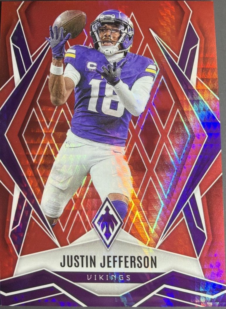 Justin Jefferson [Red Hyper] #135