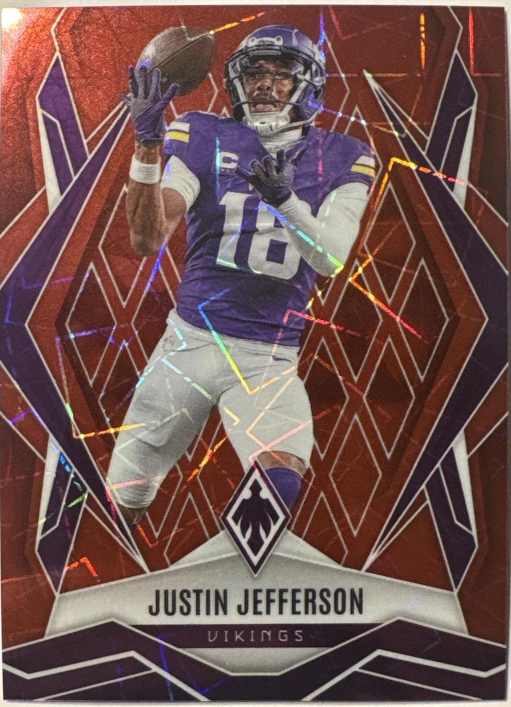 Justin Jefferson [Red Lazer] #135
