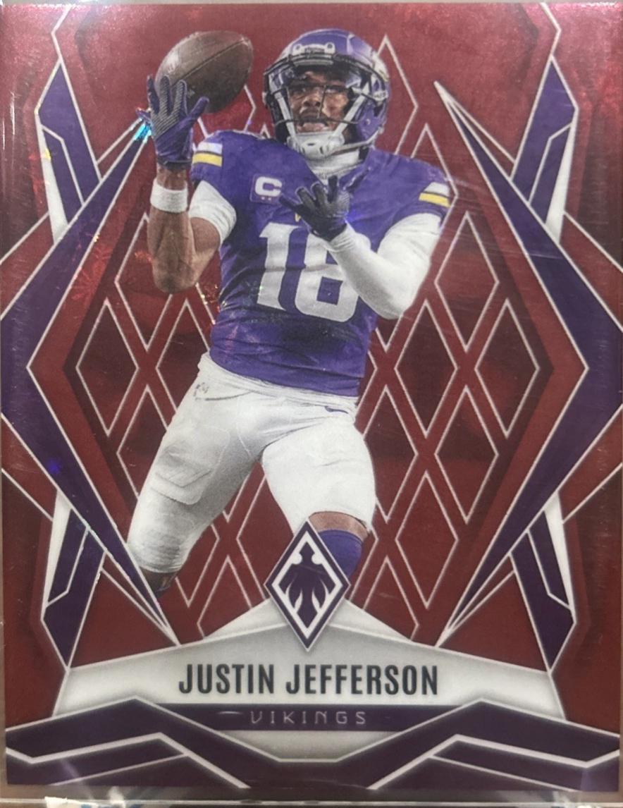 Justin Jefferson [Red Winter] #135